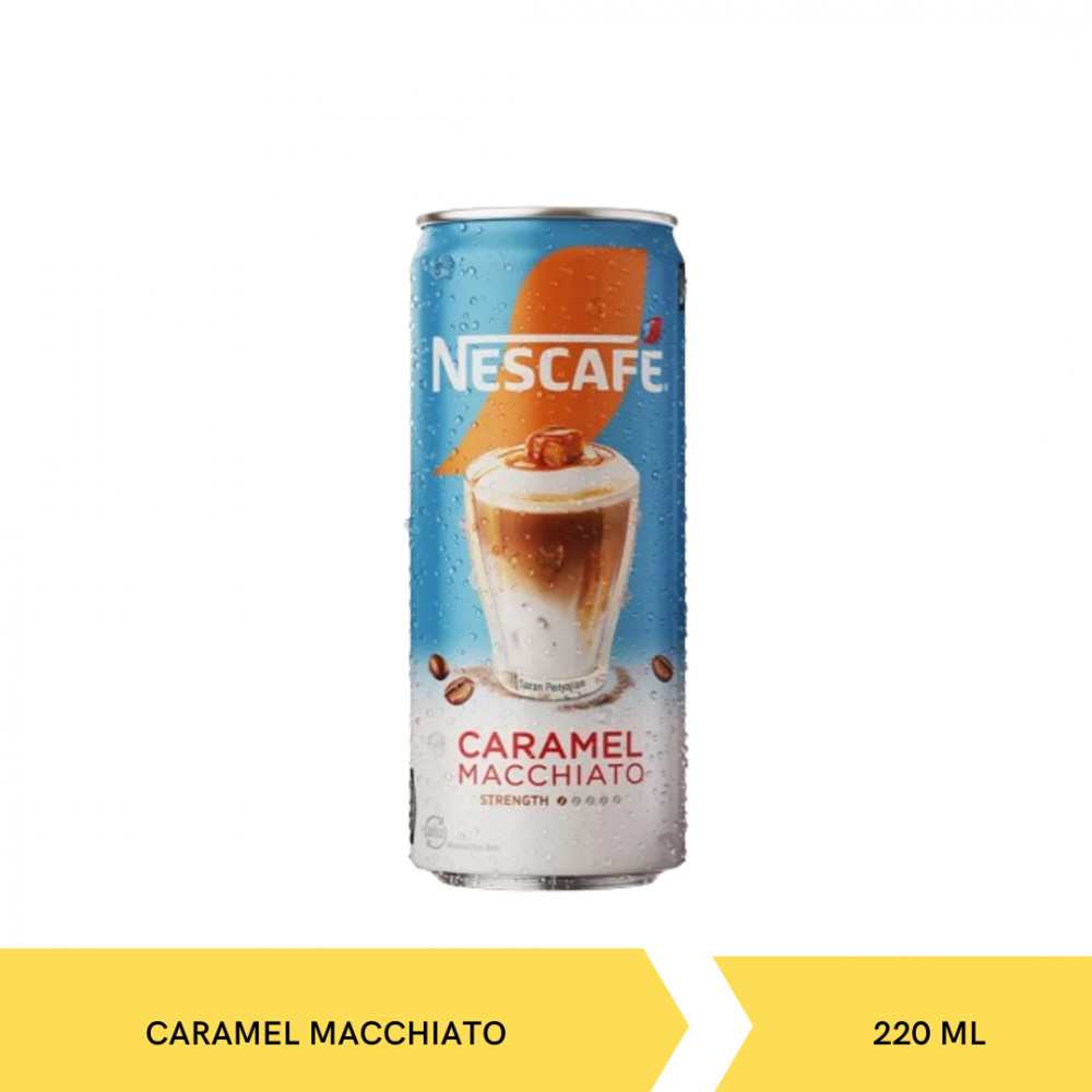 NESCAFE CARAMEL MACCHIATO TIN 220ML X 24