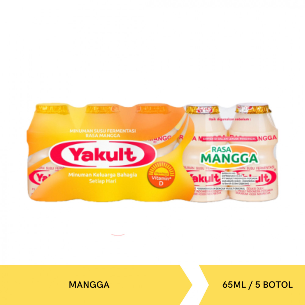 YAKULT MANGGA 65ML/5 BOTOL