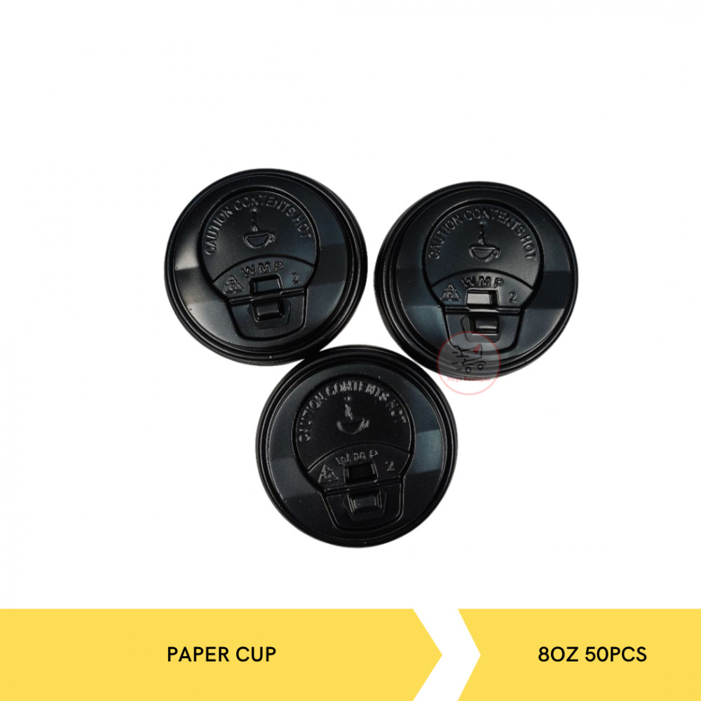 TUTUP PAPER CUP 8OZ 50S