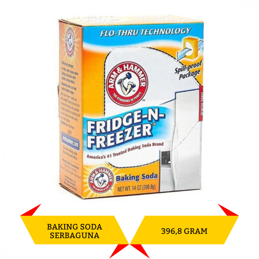 ARM&HAMMER FRIDGE N FREEZER USA 396.8G  X 12