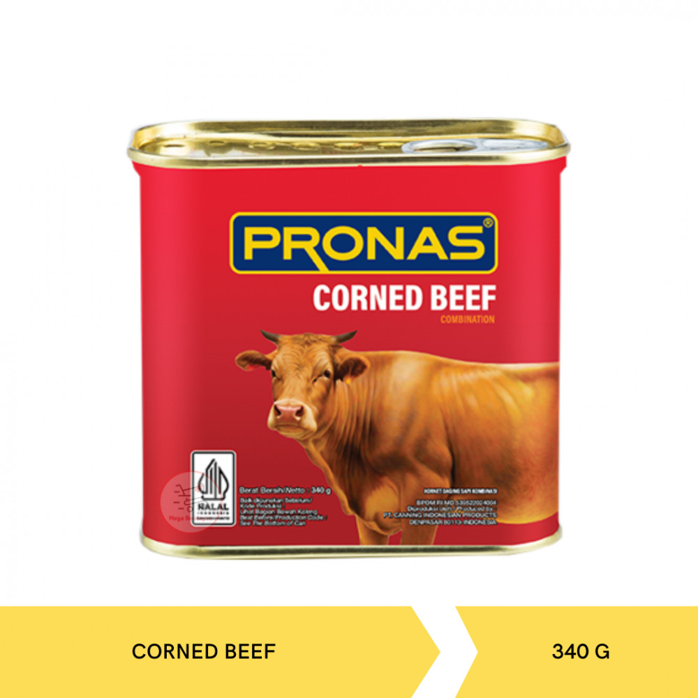 PRONAS CORNED BEEF 340G X 24