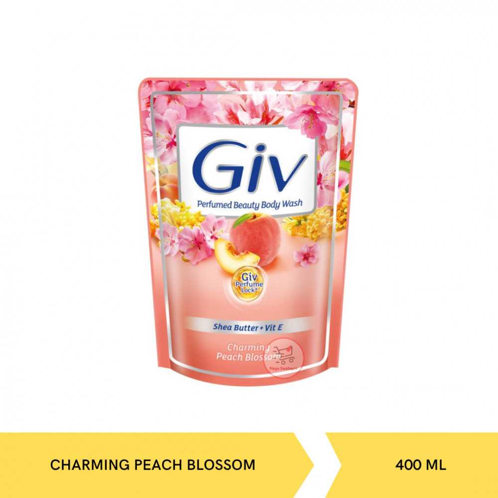 GIV BW CHARMING PEACH BLOSSOM POUCH 400ML X 12