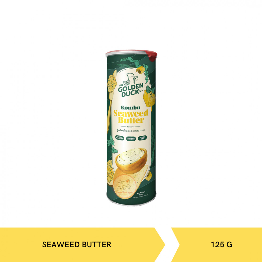 THE GOLDEN DUCK POTATO KOMBU SEAWEED BUTTER 125GX14