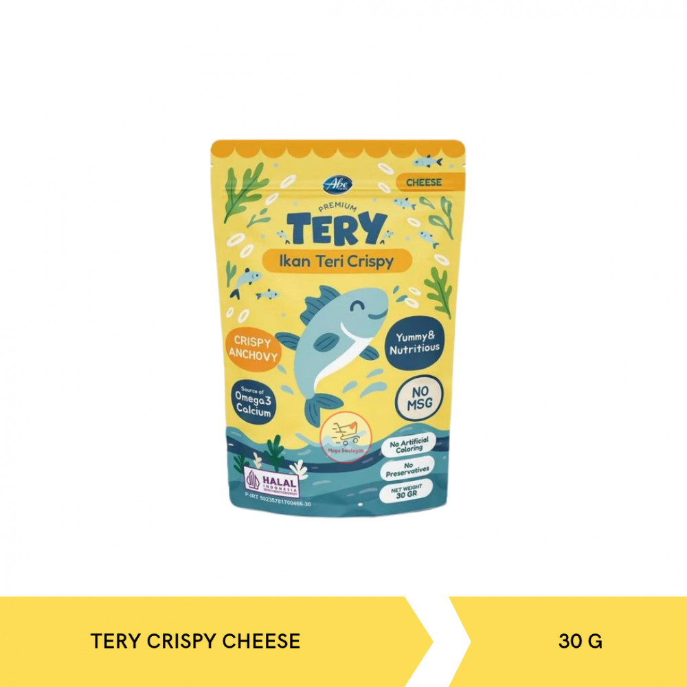 ABE FOOD TERY CRISPY CHEESE 30G X 24