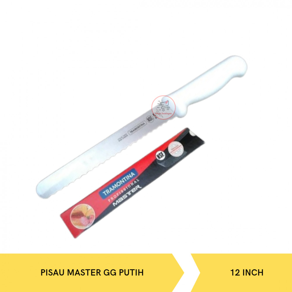 TRAMONTINA 24627/082 PISAU MASTER 12INCH GG PUTIH