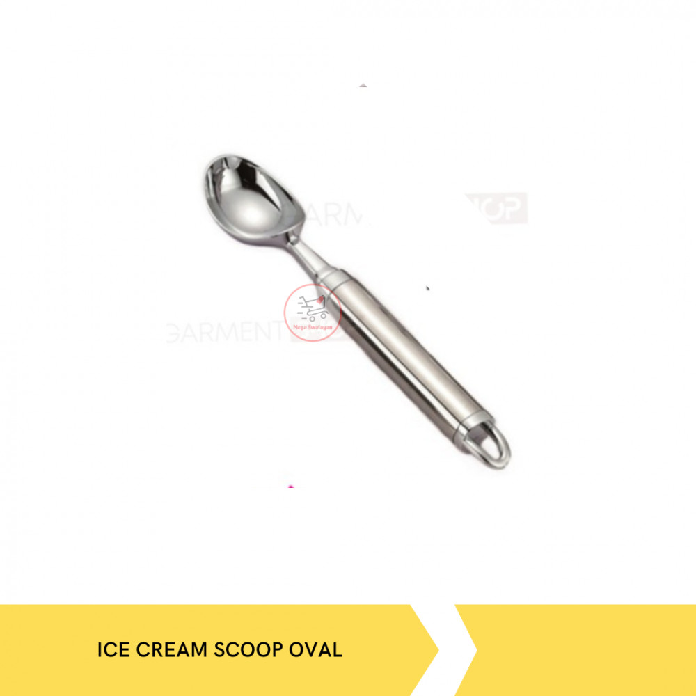 COOKMASTER RZ019 ICE CREAM SCOOP OVAL SS