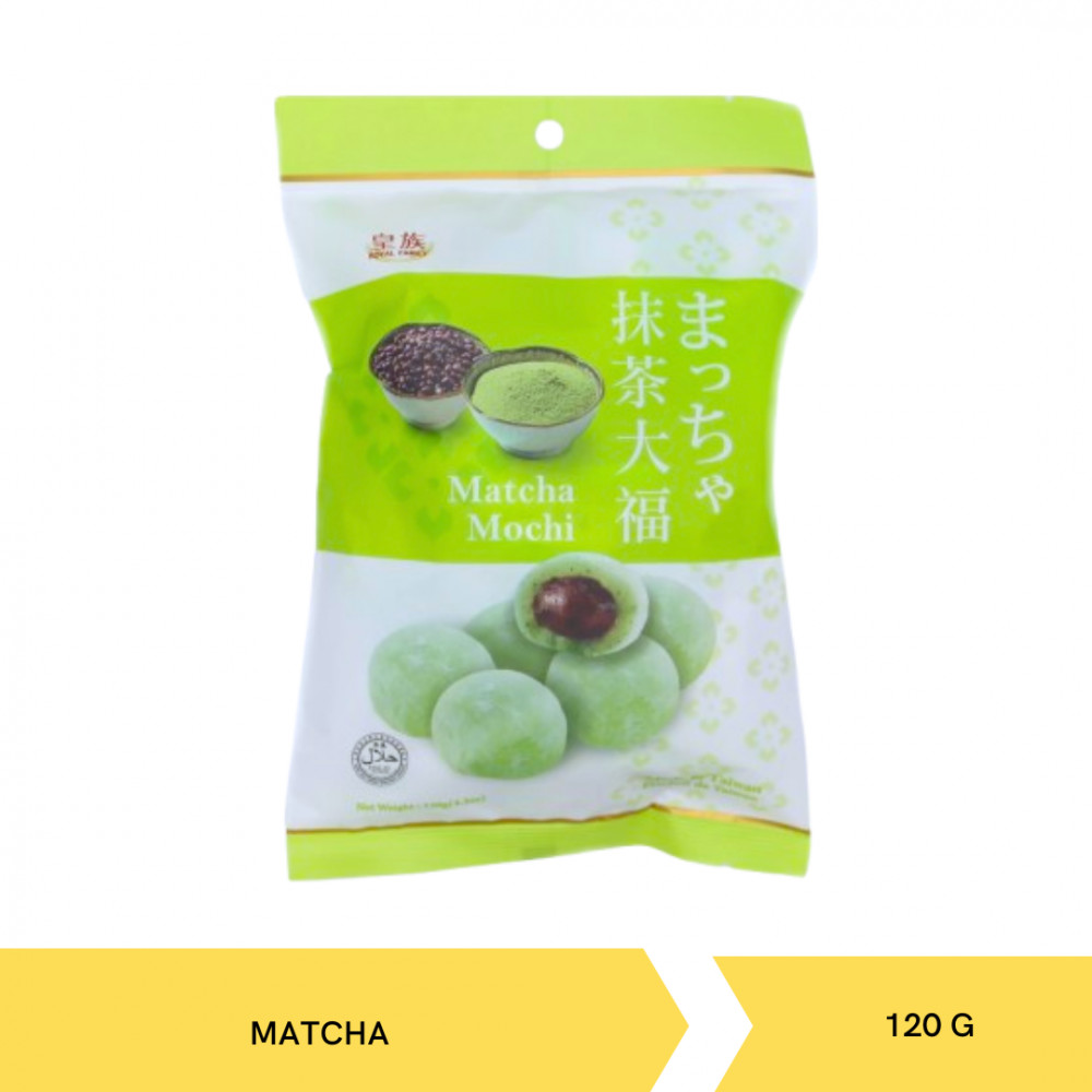 ROYAL FAMILY MATCHA MOCHI 120G X 12