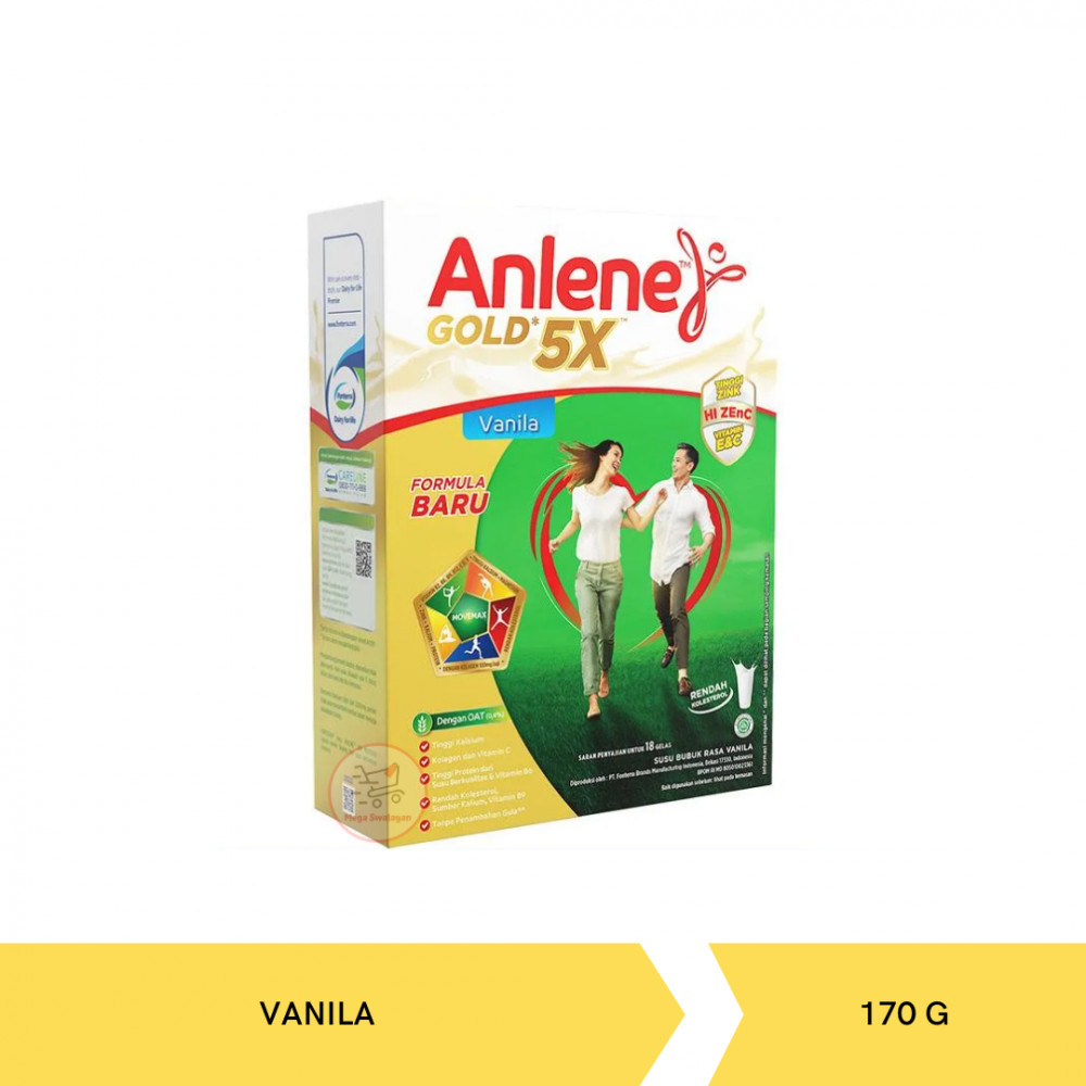 ANLENE GOLD+ VANILA 170G