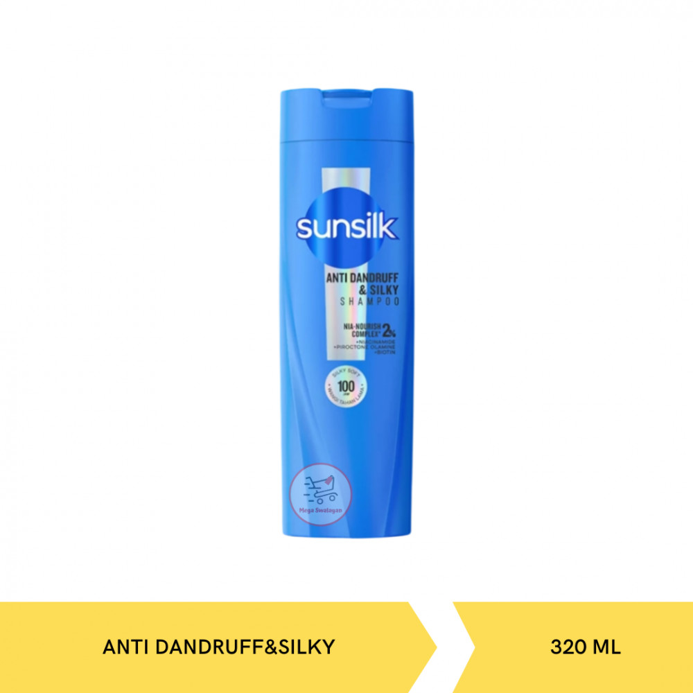 SUNSILK SHP ADD SILKY SOFT 320ML X 18