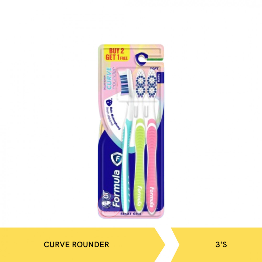 FORMULA T.BRUSH CURVE ROUNDER 3`S