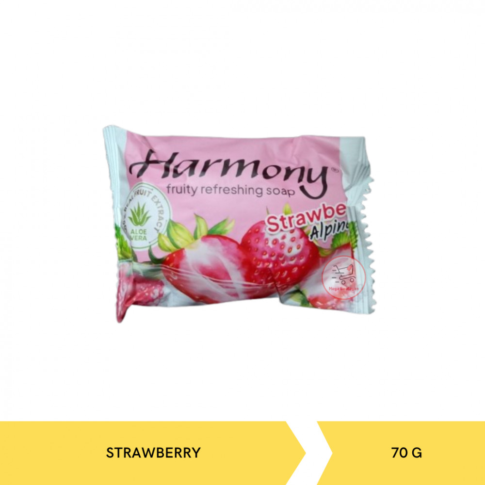 HARMONY SOAP STRAW 70G X 72