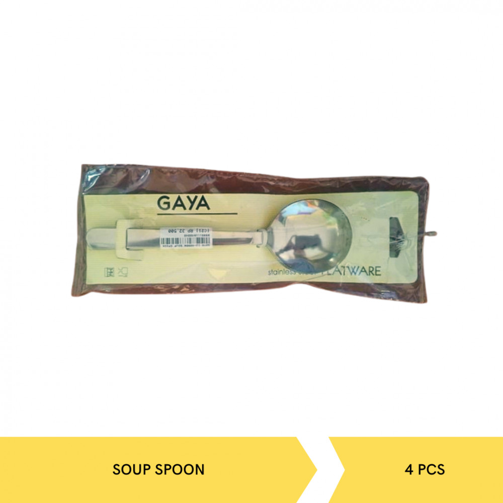 GAYA 12-40004 SOUP SPOON/4PC