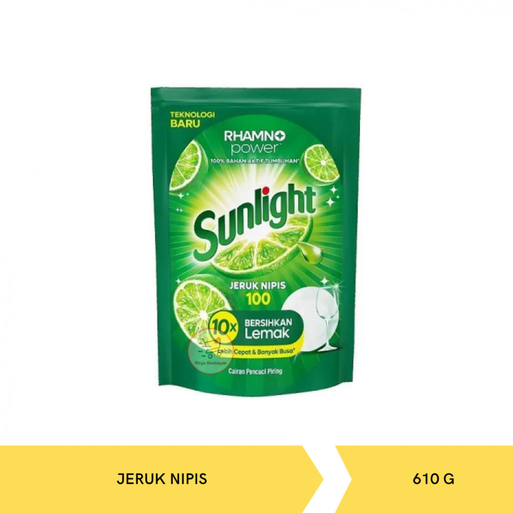 SUNLIGHT JERUK NIPIS POUCH 610G X 12