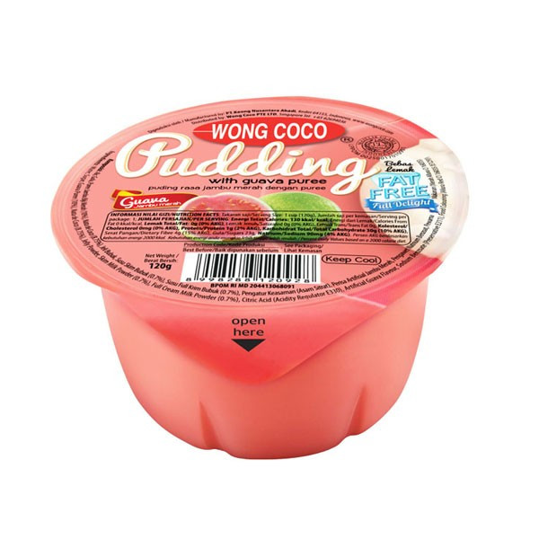 WONGCOCO PUDDING GUAVA 120G X 36