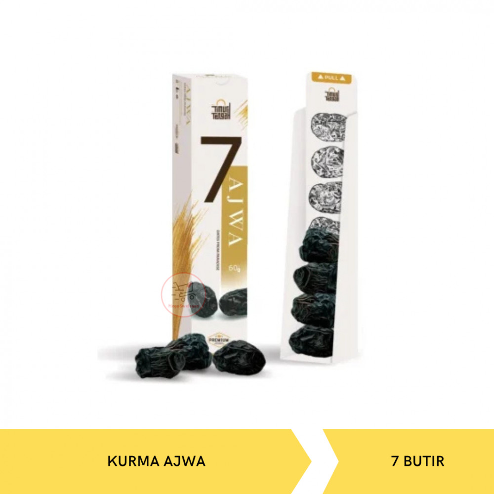 TIMURTENGAH KURMA AJWA 7 BUTIR KTK X 12
