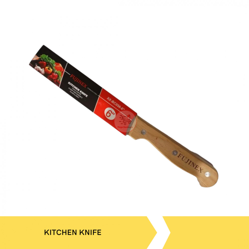FUJINEX XX-BC056 6` KITCHEN KNIFE GG KAYU
