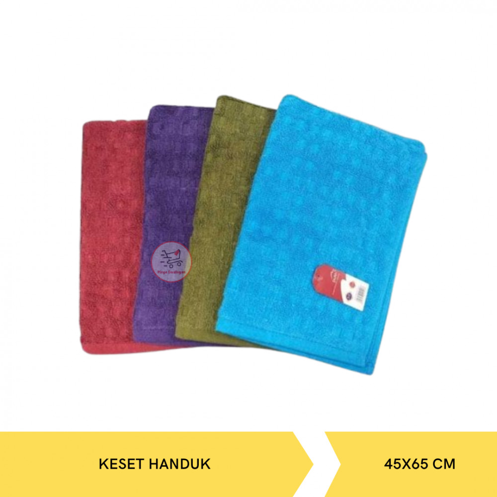 MERAH PUTIH KESET HANDUK 45X65CM