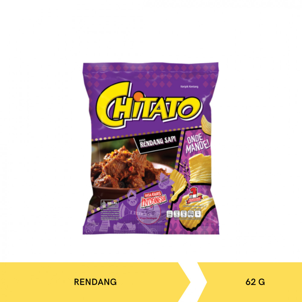 CHITATO RENDANG SAPI 62G X 30