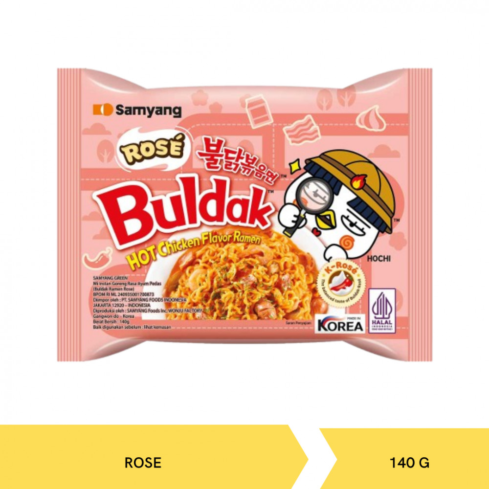 SAMYANG ROSE BULDAK HOT CHICKEN RAMEN 140GX 30