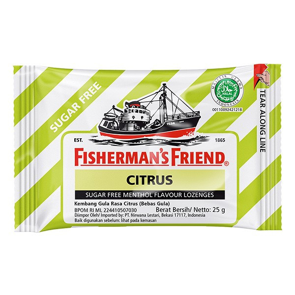 FISHERMAN SF CITRUS 25G