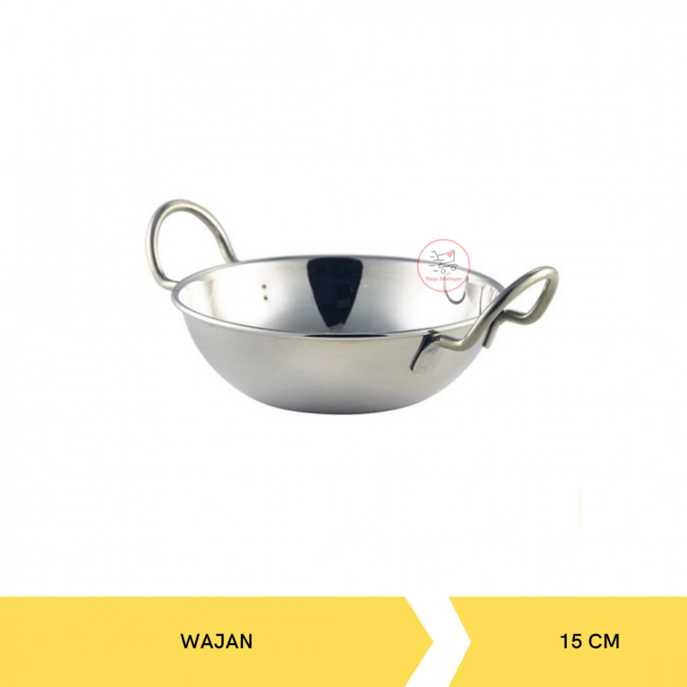 COOKMASTER BD15 WAJAN 15CM S/S