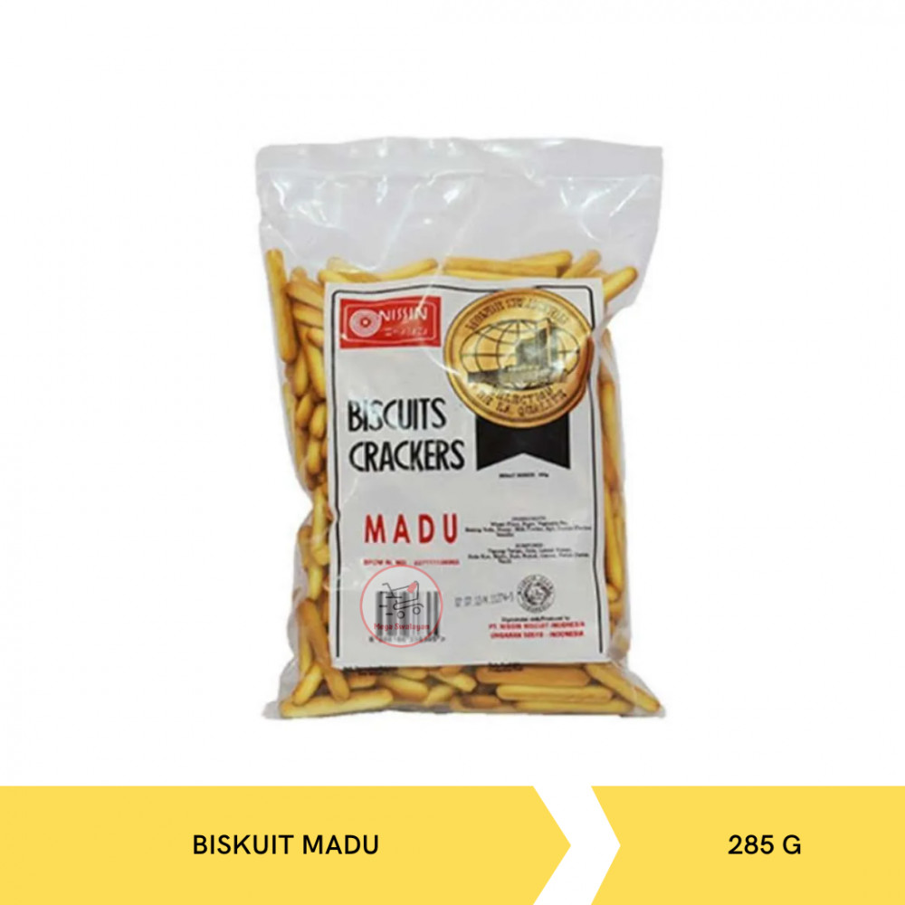 NISSIN BISKUIT MADU 285G X 20
