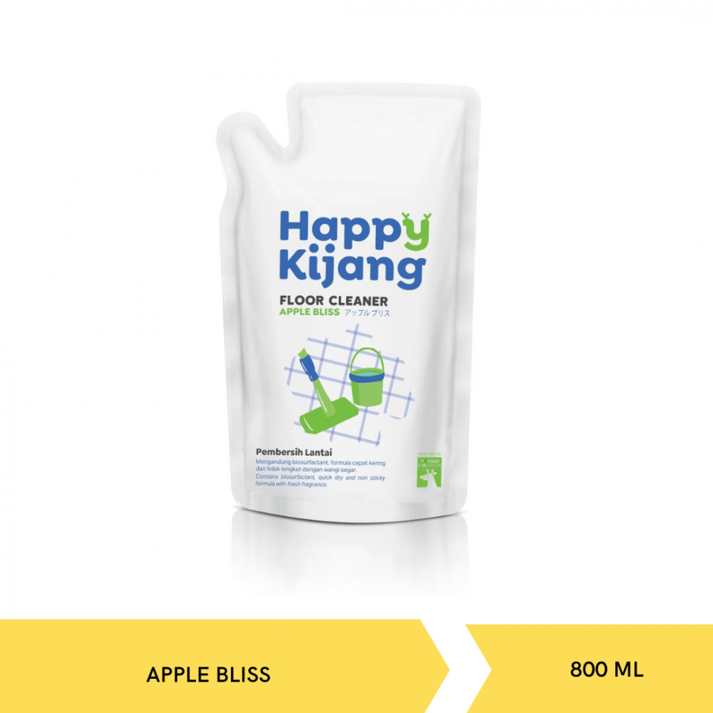 HAPPY KIJANG FLOOR APPLE BLISS 800MLX12