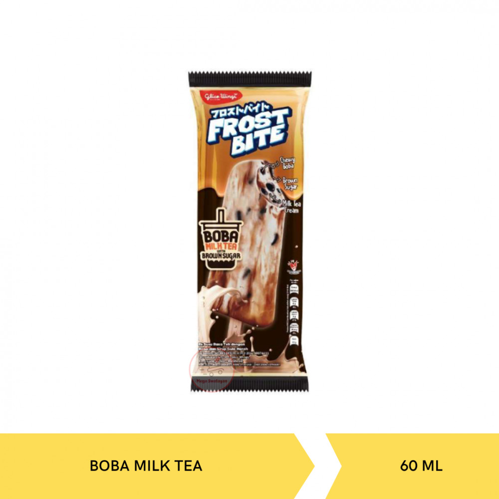 GLICO FROSTBITE BOBA MILK TEA 60ML X 48