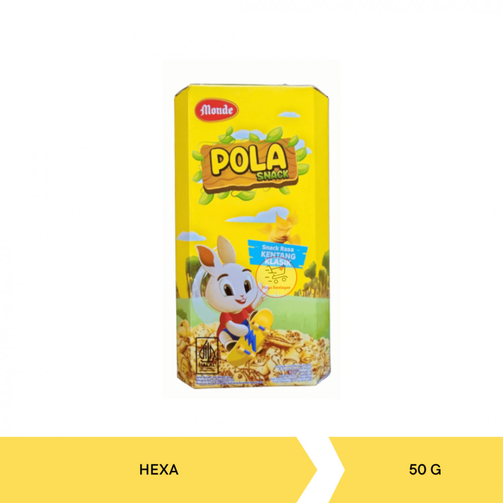MONDE POLA SNACK HEXA 50G X 24