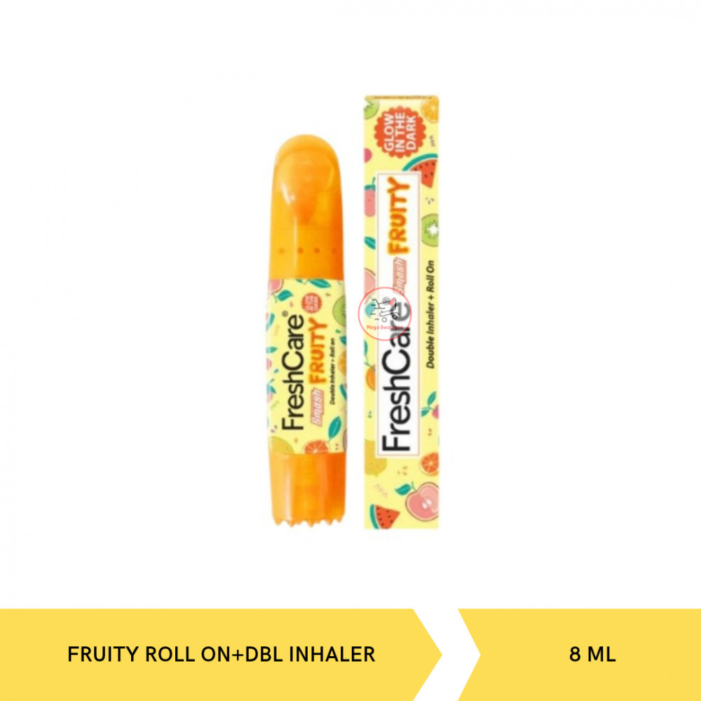 FRESHCARE SMASH FRUITY ROLL ON+DBL INHALER 8ML X 12