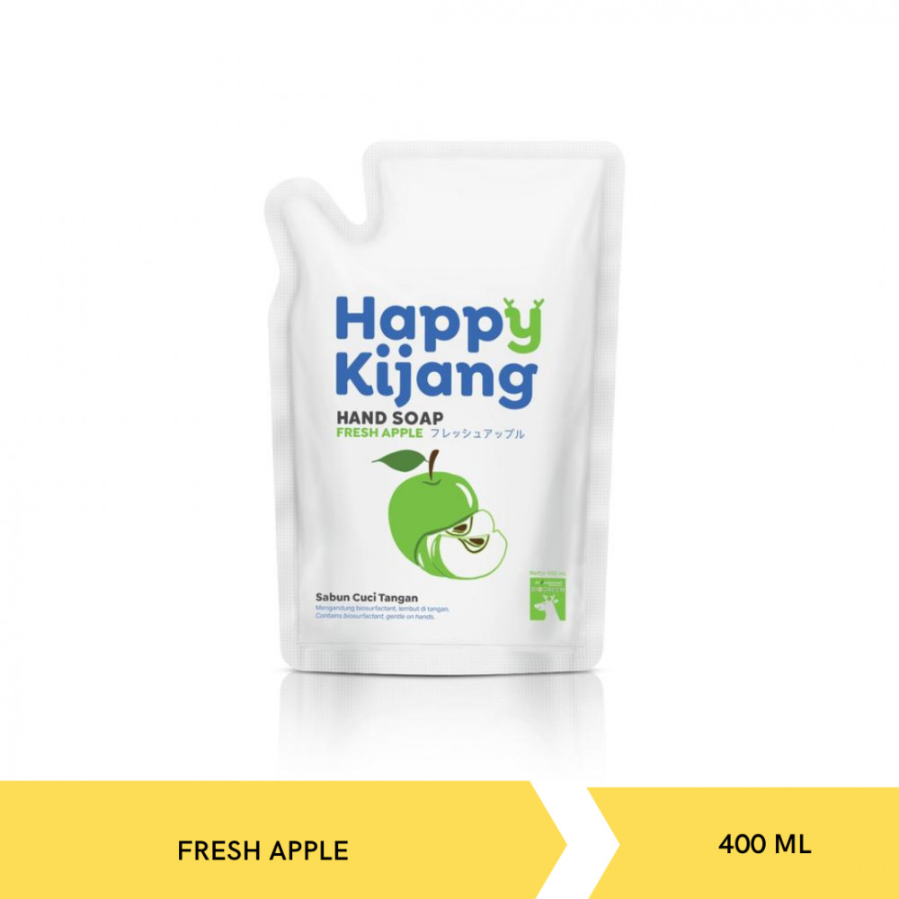 HAPPY KIJANG HS FRESH APPLE 400MLX12