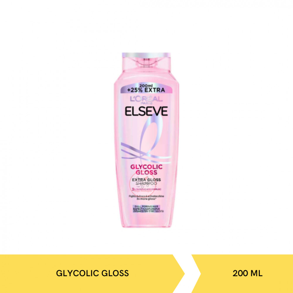 LOREAL SHP GLYCOLIC GLOSS 200ML