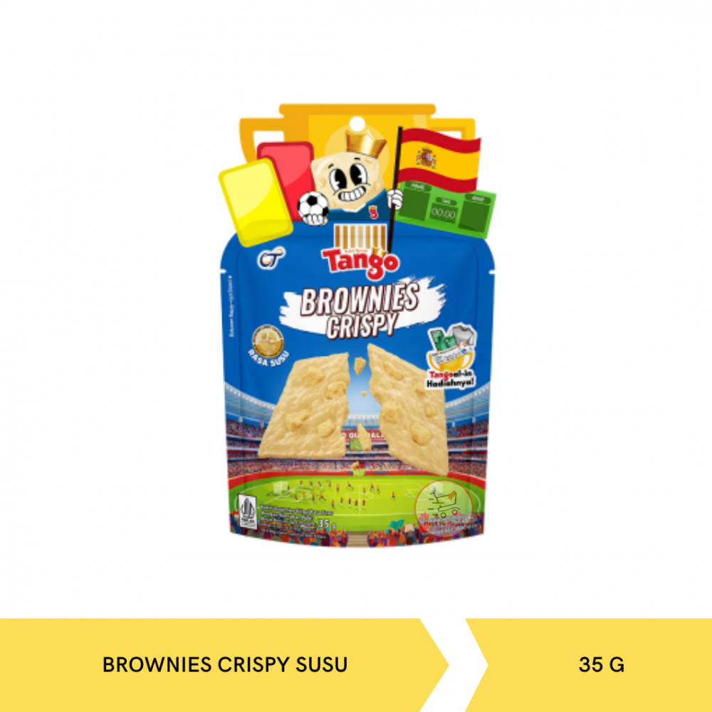 TANGO BROWNIES CRISPY SUSU 35G X 12
