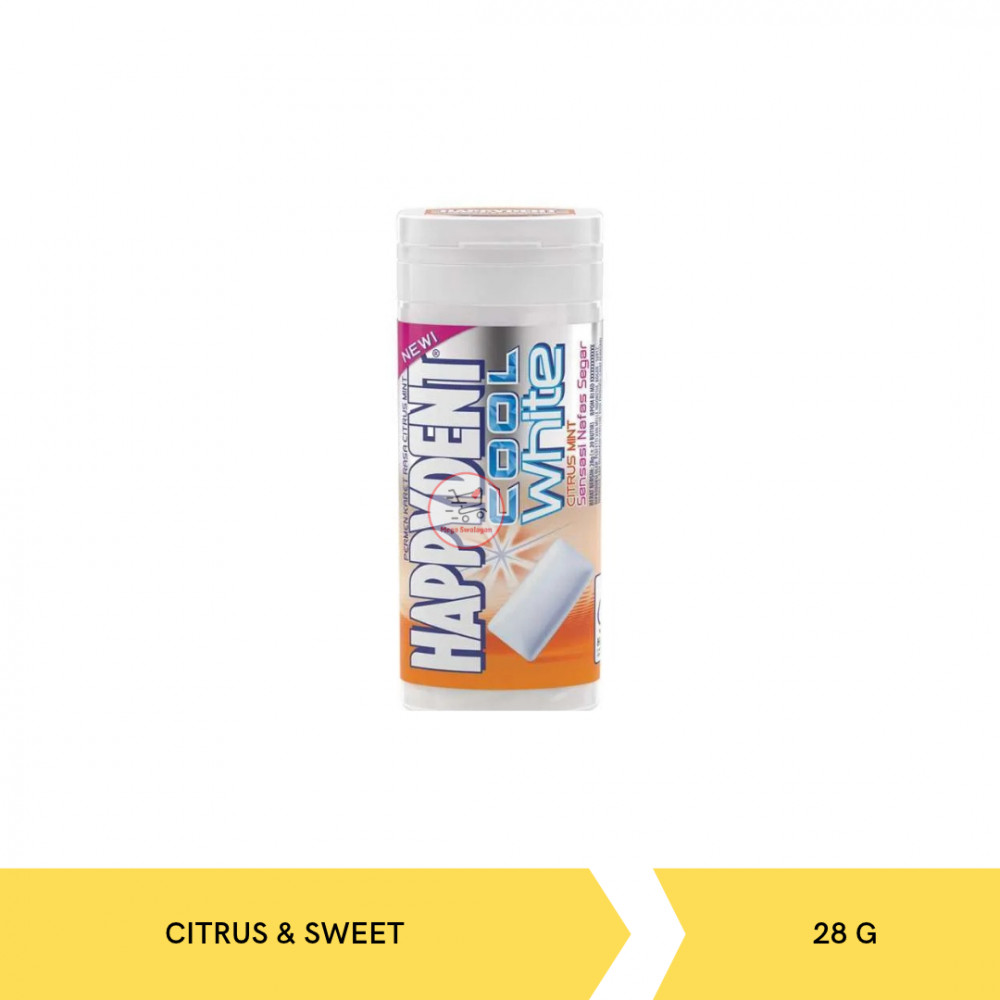 HAPPYDENT CITRUS & SWEET MINT 28GX12