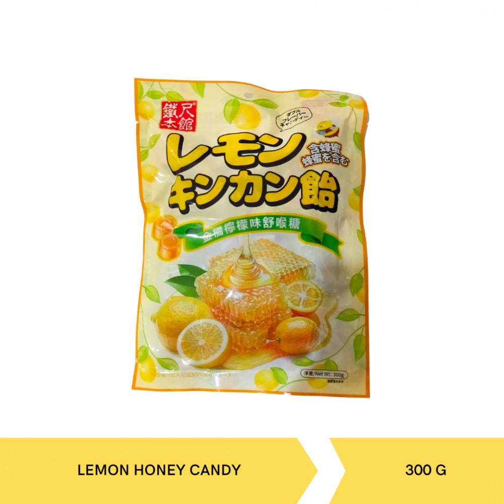 HUIJIA HJ315 LEMON HONEY CANDY 300G X24
