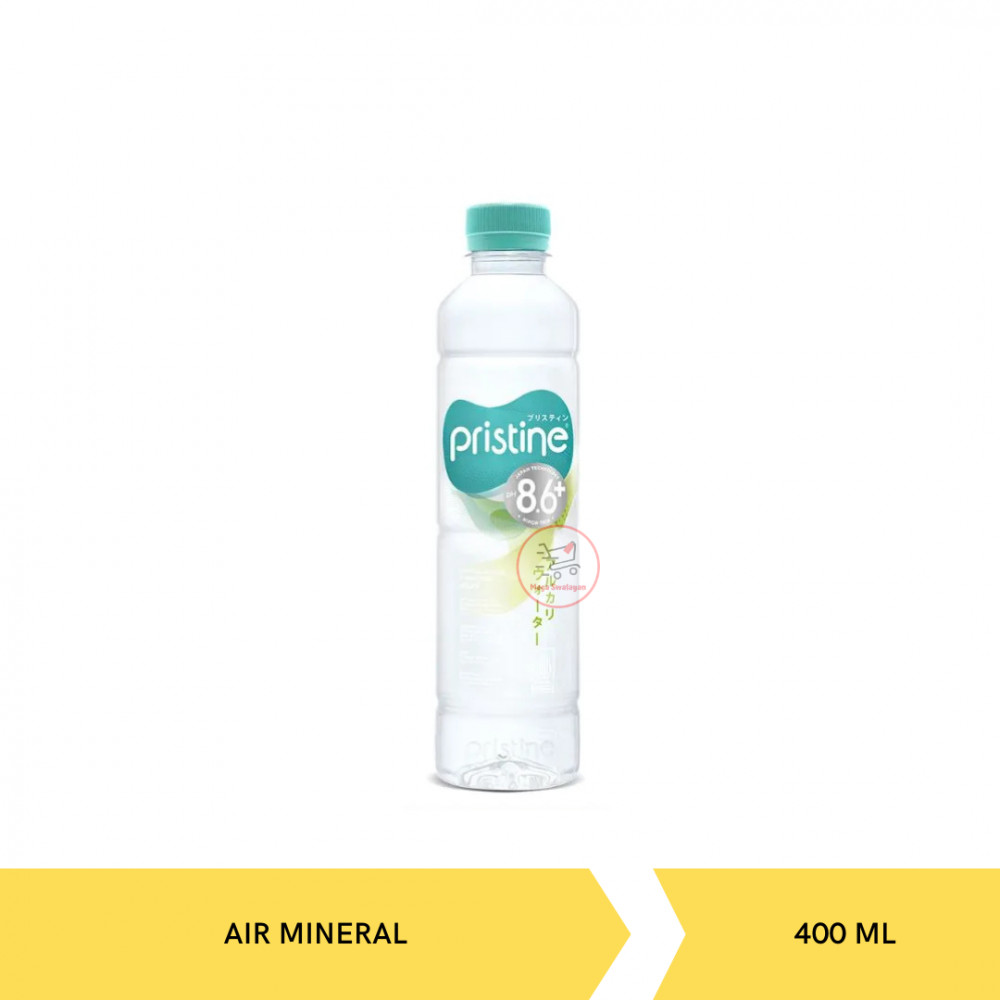 PRISTINE PH8+ WATER 400ML X 24