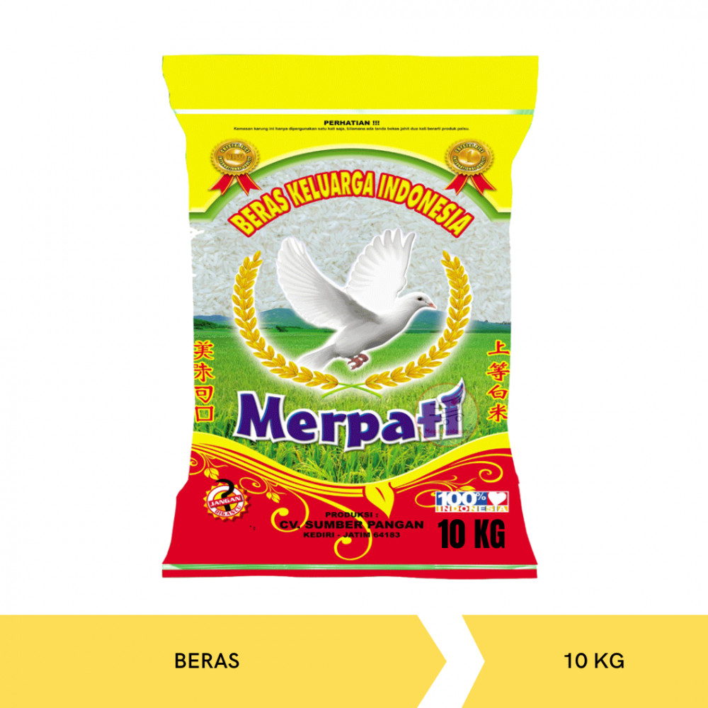 MERPATI BERAS 10KG
