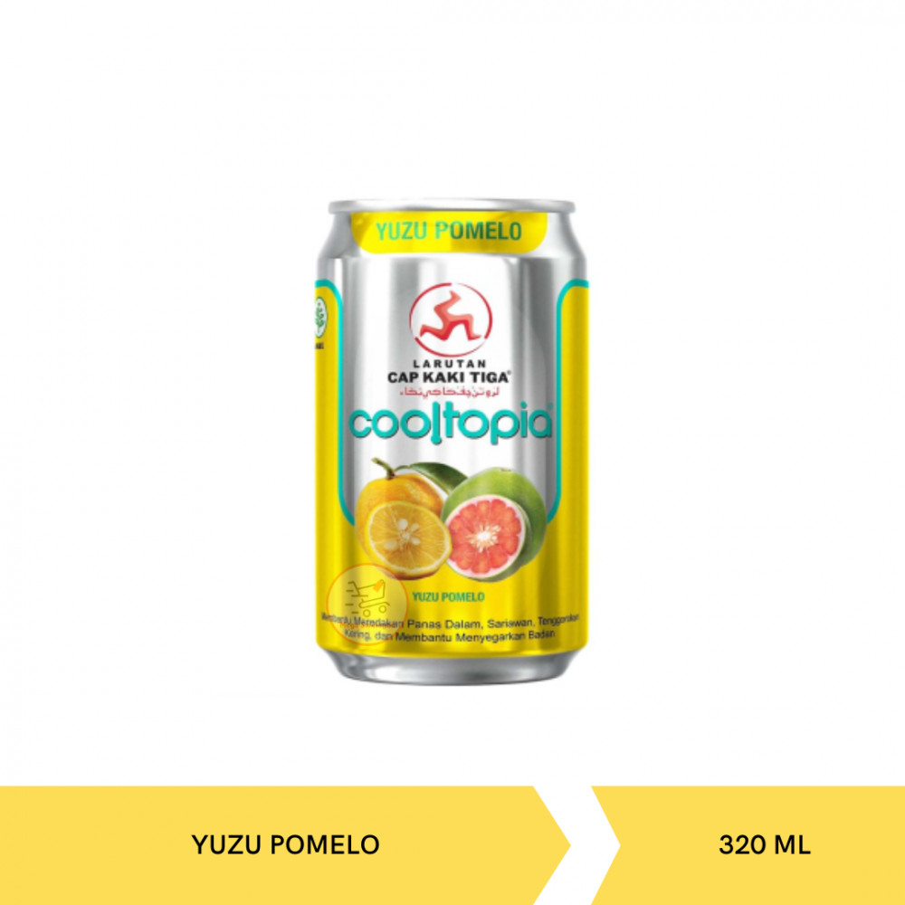 KAKI 3 LARUTAN COOLTOPIA YUZU POMELO TIN 320MLX24