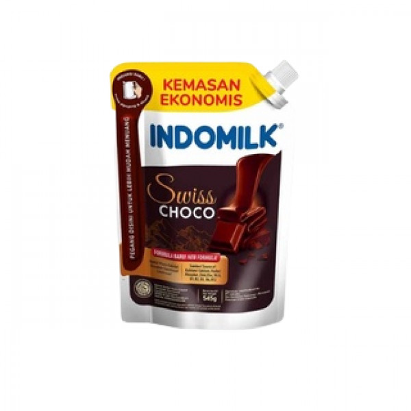 INDOMILK KRIMER KM SWISS CHOCO POUCH 545G X 24