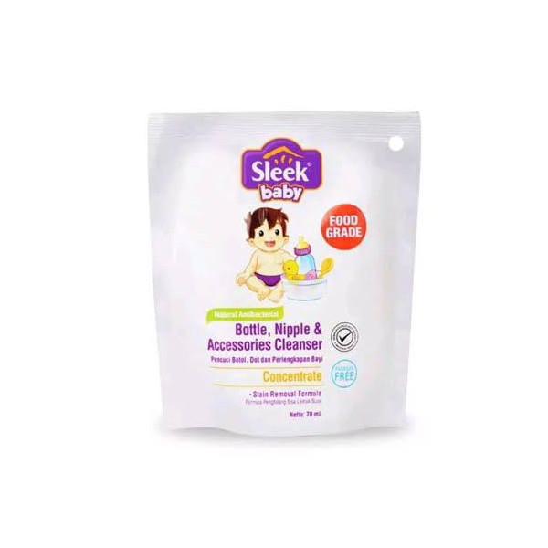 SLEEK BABY ACC CLEANSER 70ML X 36