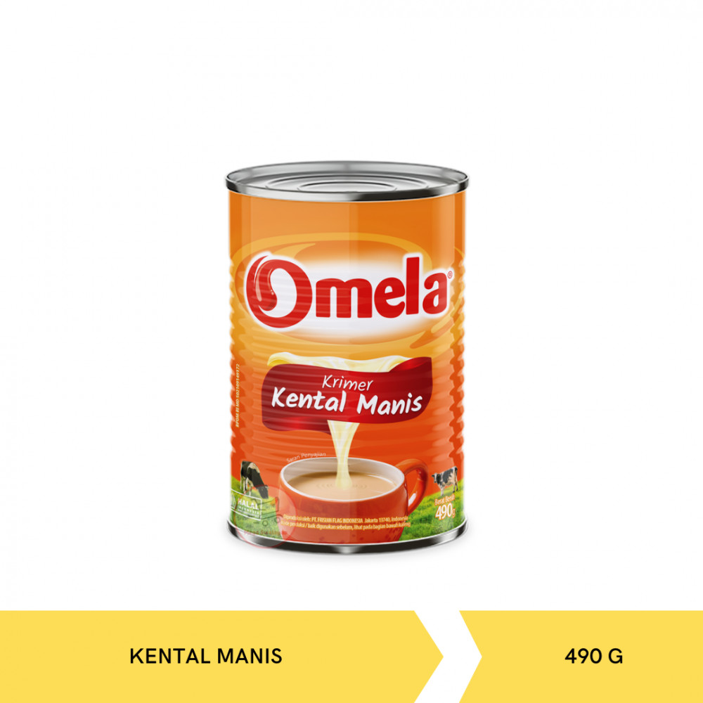 OMELA KRIMER KM PUTIH 490G X 48