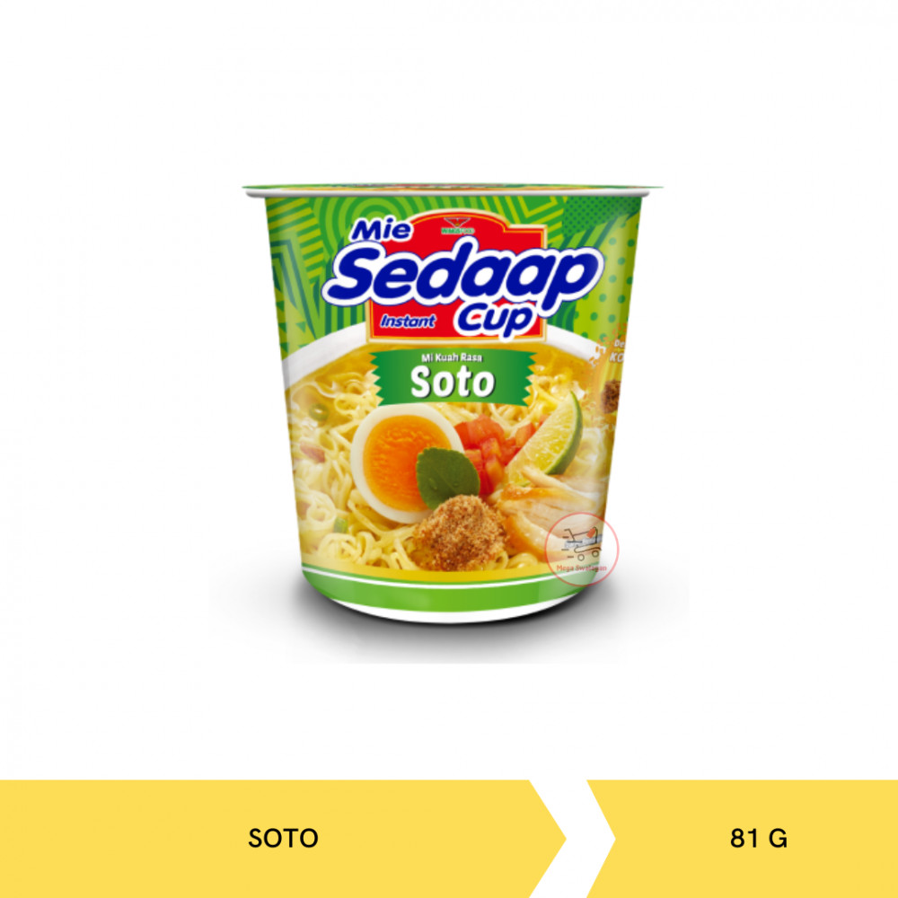 SEDAAP MIE SOTO CUP 81G X 12