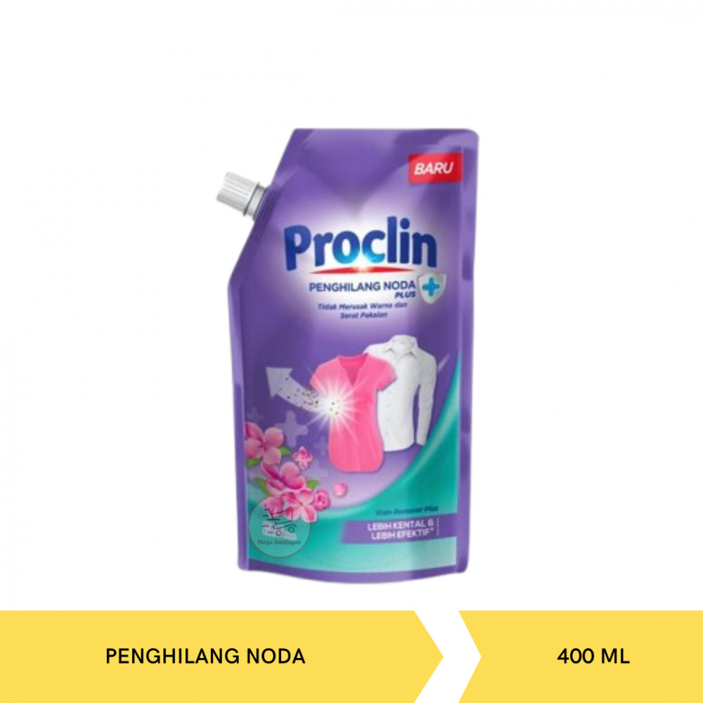 PROCLIN PENGHILANG NODA POUCH 400ML X 12