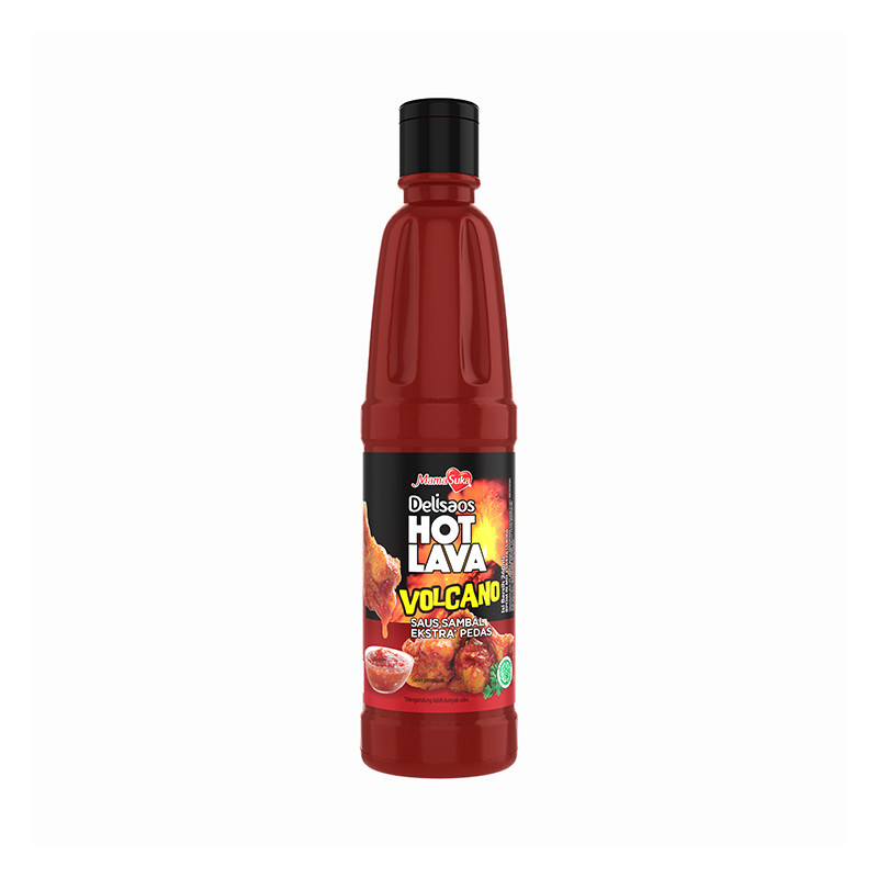 DELISAOS HOT LAVA VOLCANO SAUS SAMBAL 310ML X 12