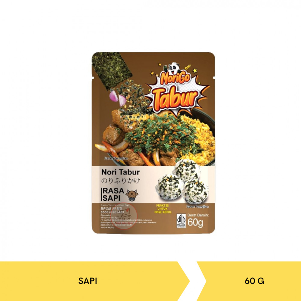 JSF NORI TABUR RASA SAPI 60G X 20