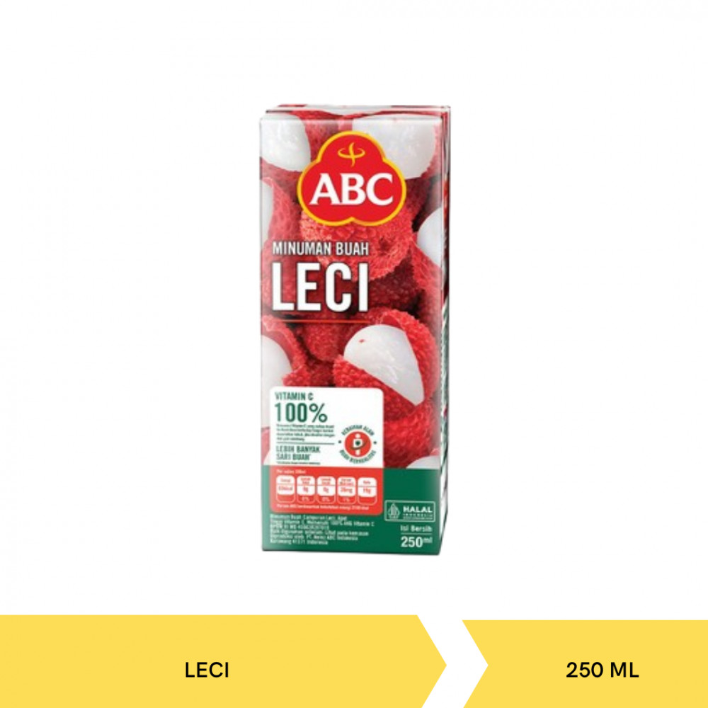 ABC JUICE LYCHEE 250ML X 24