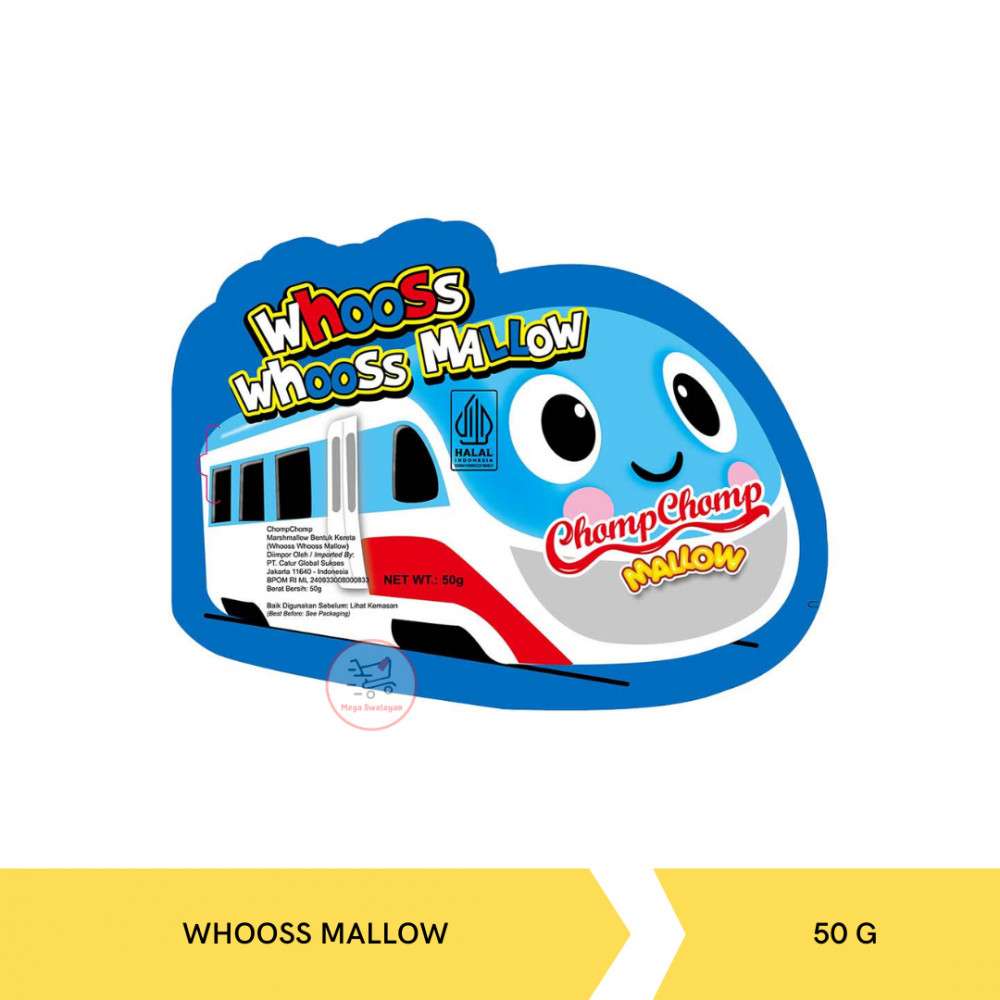CHOMP CHOMP WHOOSS MALLOW 50G X 36