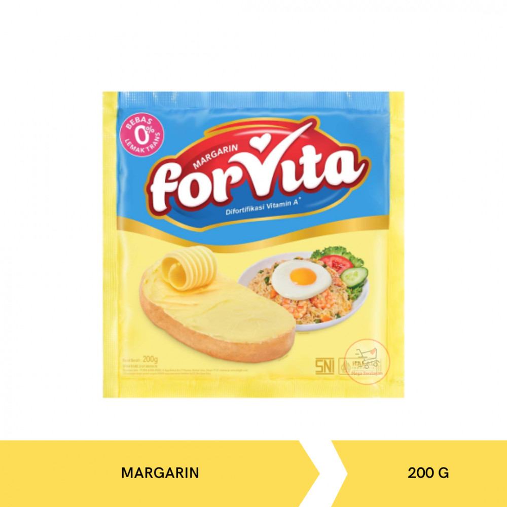 FORVITA MARGARINE 200G X 60