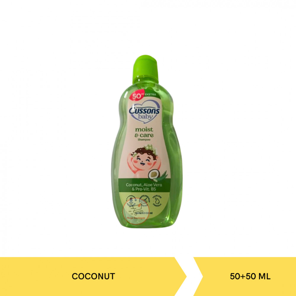 CUSSONS BABY SHP COCONUT 50+50ML