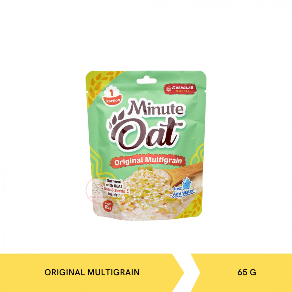 GRANOLAB MINUTE OAT ORIGINAL MULTIGRAIN 65G X12